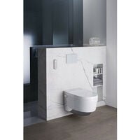 WC suspendu lavant AquaClean MAÏRA Blanc/Chromé - Geberit 146.218.21.1