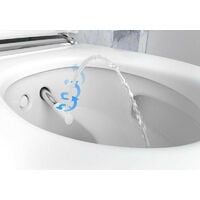 WC suspendu lavant AquaClean MAÏRA Blanc/Chromé - Geberit 146.218.21.1