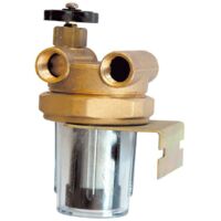 Filtre double conduite 3/8" (12/17) ECO - corps laiton, tamis inox - Thermador