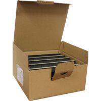 Boîte de 300 agrafes standard black - Hauteur 60 mm - Fixation Tube Ø 16 / 20 mm - Arcanaute