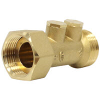 Watts – Clapet antipollution 58 mm Femelle-Mâle 3/4' (20/27) – Bouchon laiton NF – Norme ACS pour circuit de remplissage d'eau - EA 251 S