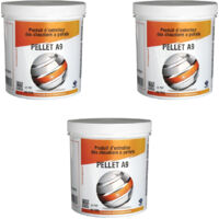 Lot 3 Pots PELLET A9 - Produit entretien poele et chaudière à pellet - Pot de 3 x 40g