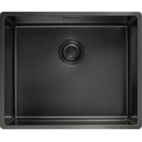 Cuve Mythos Masterpièce BXM 110-50 anthracite - 540 x 450 x 200 mm - sous-meuble 60 cm - Franke