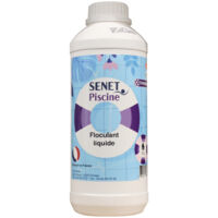Floculant liquide pour filtre à sable - Bidon de 1L - SENET Piscine