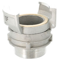 Raccord symétrique aluminium, mâle 2" (50/60) à verrou, DN50 - SFERACO