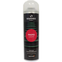 Soppec – Bombe photoluminescente jaune 500 ml – Spray pour balisage et marquage sécuritaire – Durée de visibilité jusqu'à 8 heures