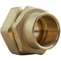 Raccord Union 3 pièces Femelle 340 CU - Cuivre Ø28 - Arcanaute