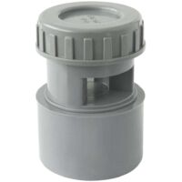 First Plast – Aérateur à membrane Ø32 - 40 - 50 – Équilibreur de pression pour étanchéité durable – Améliore l'écoulement des eaux usées