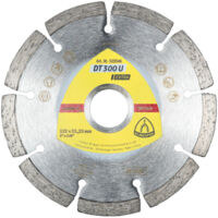 Disque à tronçonner Ø115mm diamant - DT 300 U - Klingspor 325345