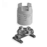 Mécanisme mitigeur pour bain/douche monocolonne et lavabo sur pied - Cristina Ondyna PD29000