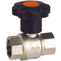 Vanne à sphère F/F 1"1/2 (40/49) avec démultiplicateur - Sferaco