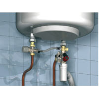 Watts – Groupe de sécurité chauffe-eau inox NF F3/4 – Raccord isolant diélectrique en croix – Flexible sanitaire tresse inox 20 cm