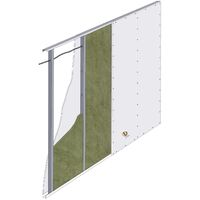 6 paquets de 16 panneaux laine de verre URSACOUSTIC TERRA nu - Ep. 45mm - 69.12m² - R 1.1