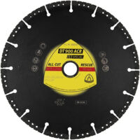 Disque à tronçonner diamanté Klingspor DT 900ACR, 115 x 2,8 x 22,23 mm, 6 segments