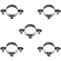 Sachet de 5 colliers simple métallique pour tube Ø42 - Ram