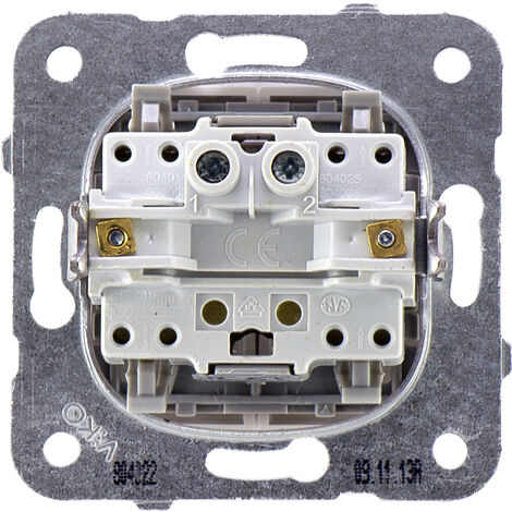 Interruttore A Pulsante Nero Semplice Da Incasso Serie Moderna • Italia - Foto 6