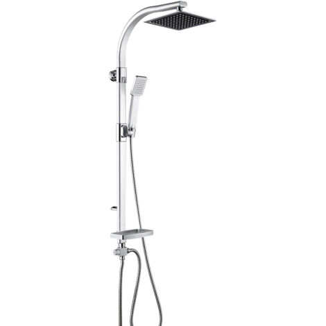 Duschsystem Regendusche Duschset Dusche Handbrause Duschsäule Duscharmatur-20×47×106cm