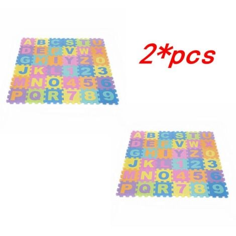 36tlg. Puzzlematte Spielmatte Bodenmatte Spielteppich