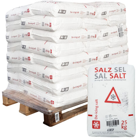 40x Streusalz Auftausalz Premium K+S 25kg