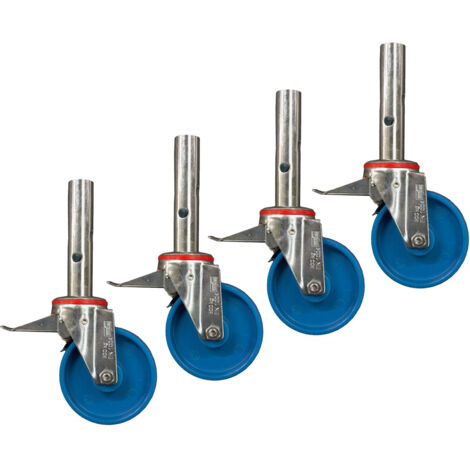 Krause Fahrrollensatz MONTO 125 mm Baugerüste