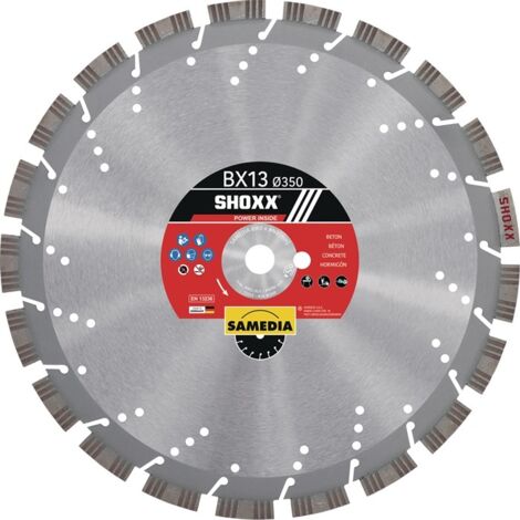 Samedia Diamant-Trennscheibe Shoxx BX13 350 x 25,4/20 mm