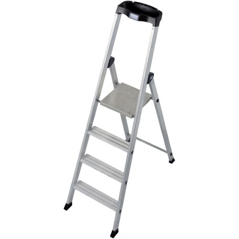 KRAUSE MONTO Stufen-StehLeiter Solido 4 Sprossen (1/5)