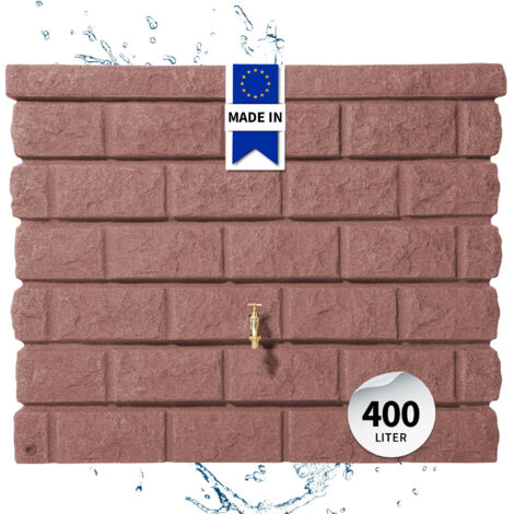 GARANTIA ROCKY Wandtank 400 L, redstone