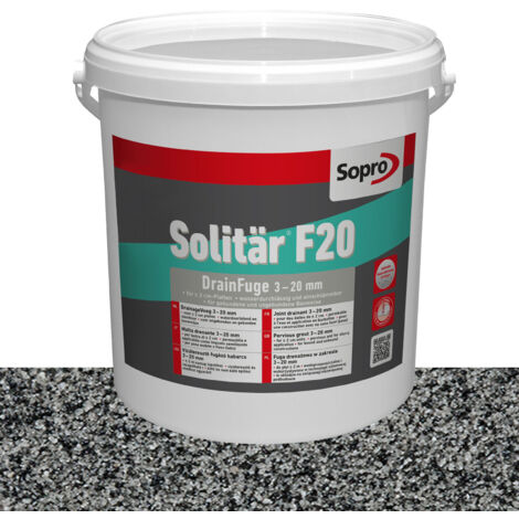 Sopro Designfuge Solitär F20 Pflastergrau 25kg