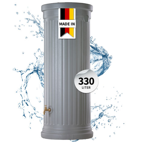 GARANTIA Säulentank 330 L, steingrau