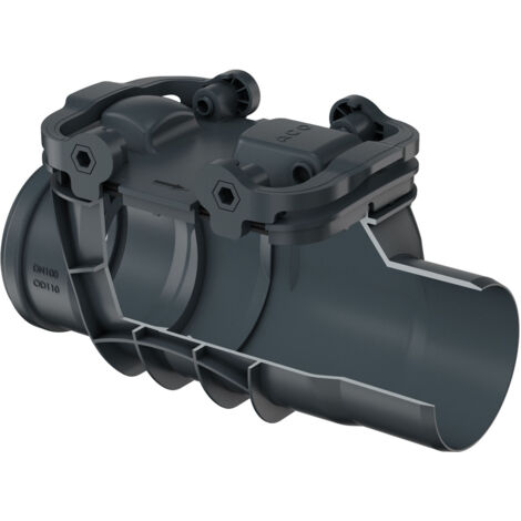 ACO Reinigungsrohr Triplex DN125 für freiliegende Rohrleitung