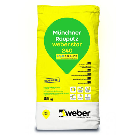 weber.star 240 AquaBalance 3,0mm 25kg Münchner
