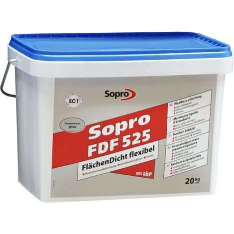 Sopro FlächenDicht flexibel FDF Grau 20 KG Eimer