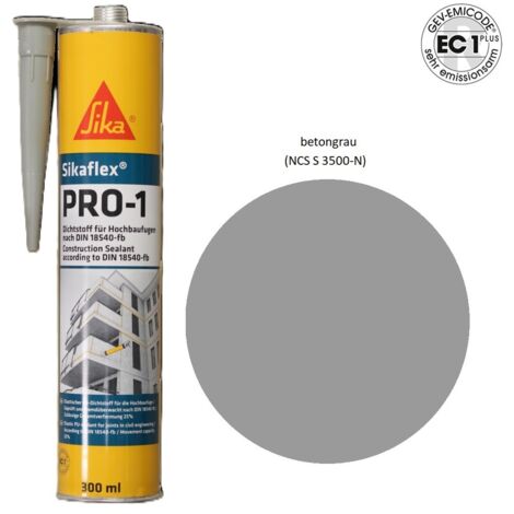 Sikaflex PRO-1 Fugendichtstoff auf PU-Basis Betongrau C266 300ml