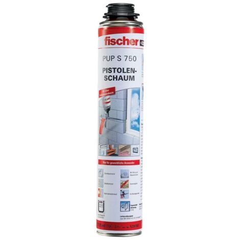 fischer Pistolenschaum 1K PUP S 750 B2 750 ml + 1 Einweghandschuh (1/5)