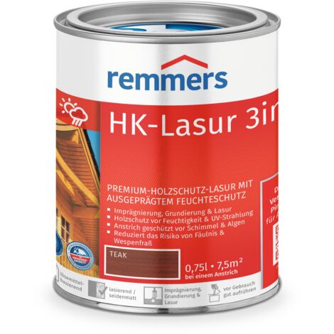 Remmers HK-Lasur 0,75 L Eimer Teak