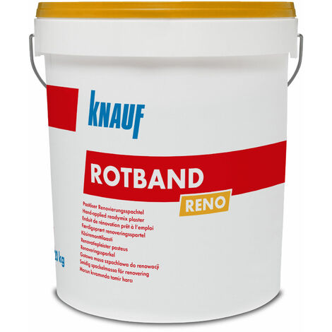 KNAUF Rotband Reno Pastöser Renovierungsspachtel 20kg