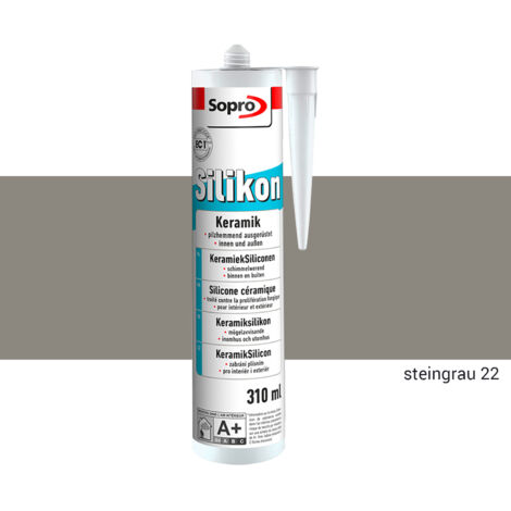Sopro KeramikSilicon 310ml Steingrau 22
