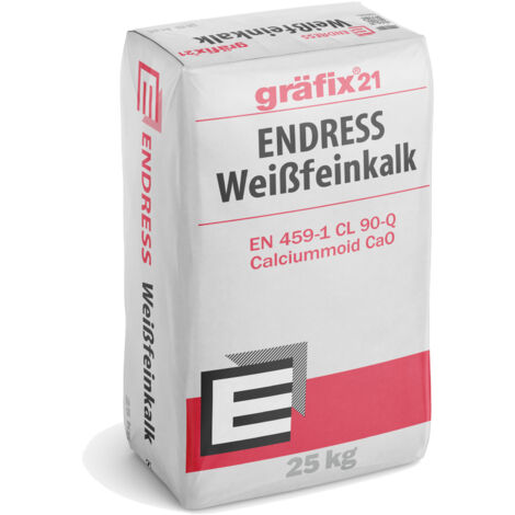 Gräfix 21 Weißfeinkalk 25kg CL 90-Q ungelöscht