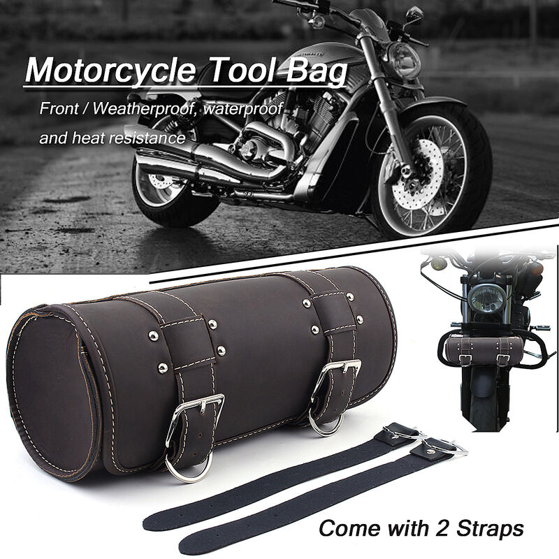 Gepäckaufbewahrung Motorrad-Werkzeugrolltaschen Oder Vordergabeln 2,5 L Aufbewahrungstasche Für Harley waterfail Motorrad-Rolltasche 