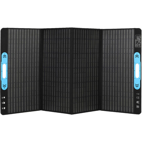 Solarpanel 18V 200W Faltbares tragbares Astrolux Batterieladegerät USB-Ausgang für Handys Camping
