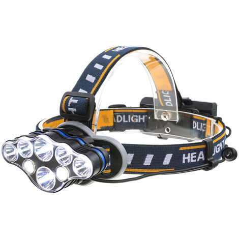 DUO S, Extrem leistungsstarke, aufladbare Stirnlampe mit mehreren