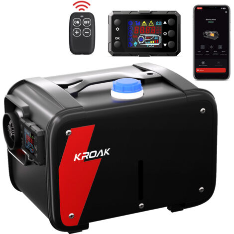 8KW 12-24V Air Diesel Heizung Integration Luftheizung Standheizung Bluetooth -App