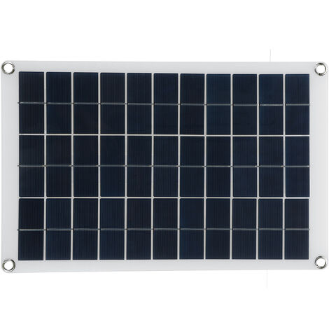 30W 18V Solarmodul Solarpanel Solarzelle Sonnenkollektor für RV Home 