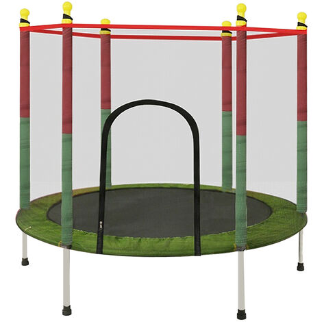 Trampolin Kinder Trampoline Sicherheitsnetz Indoor Garten Minitrampolin 200kg 