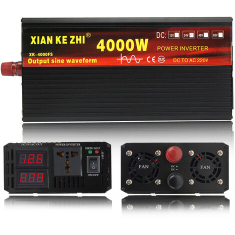 24V 230V 2000 4000 Watt Reiner Sinus Spannungswandler Inverter Wechselrichter 