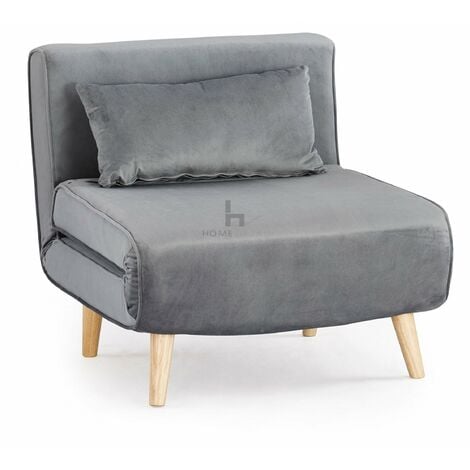 Velvet store single sofa