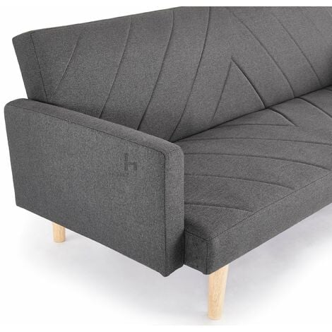 Ryan Dark Grey Fabric Sofa Bed