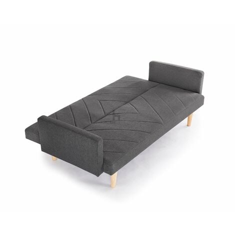 Ryan Dark Grey Fabric Sofa Bed
