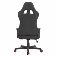 Gaming Chair - Ergonomic Reclining Office Chair, Black+Red