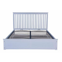 Winchester White King Bed Straight Headboard